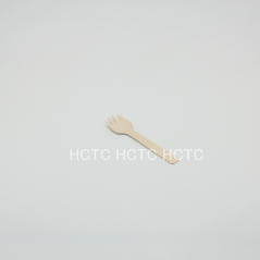 105mm Wooden fork and spoon