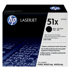 HP 惠普 HP 51X 高容量黑色原廠 雷射碳粉盒 Q7551X