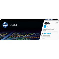 HP 惠普 HP 410X 高打印量靛藍色原廠 雷射碳粉盒 CF411X