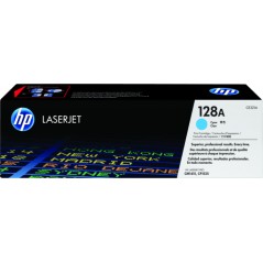 HP 惠普 HP 128A 靛藍色原廠 雷射碳粉盒 CE321A