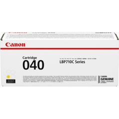 Canon 佳能 Cartridge 040 Y 打印機碳粉盒 (黃色) 040 Y