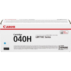 Canon 佳能 Cartridge 040H C 打印機碳粉盒 靛藍色 (高用量) 040H C