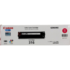 Canon 佳能 Cartridge 316 M 洋紅色碳粉盒  316M