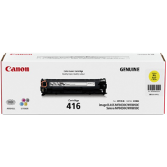 Canon 佳能 Cartridge 416 Y 黃色碳粉盒 416Y
