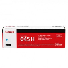 Canon 佳能 Cartridge 045H C 打印機碳粉盒 靛藍色 (高用量) 045H C